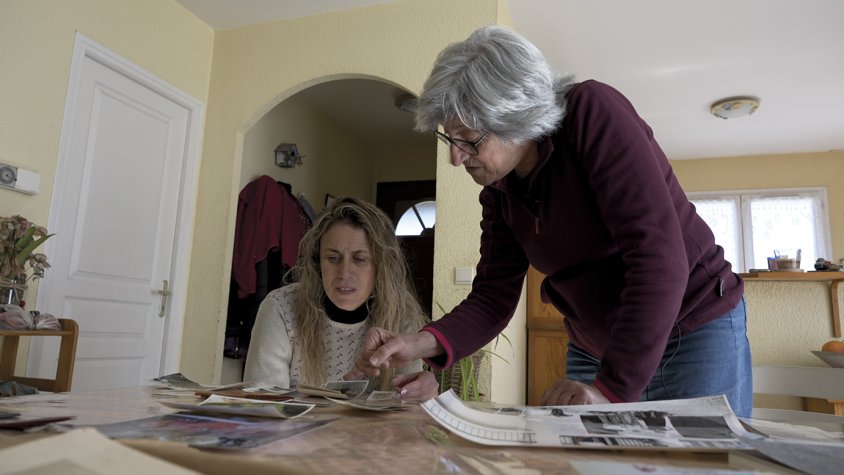 Cris Capó amb la nebodoa de Miquel Clavaguera