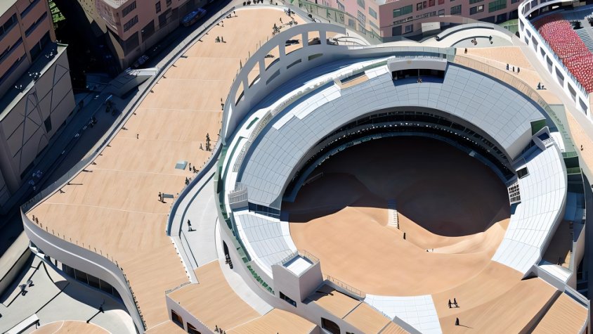 La nova plaça de braus d'Olot, un equipament multiusos per a 3.000 espectadors