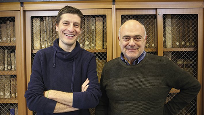 Eloi Domínguez i Joaquim Monturiol