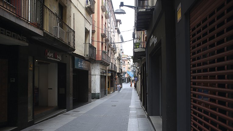 Flaixos | Olot no donarà noves llicències comercials al nucli antic