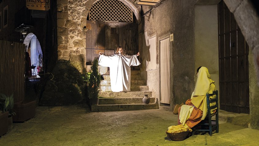 La bona nova, a Santa Pau