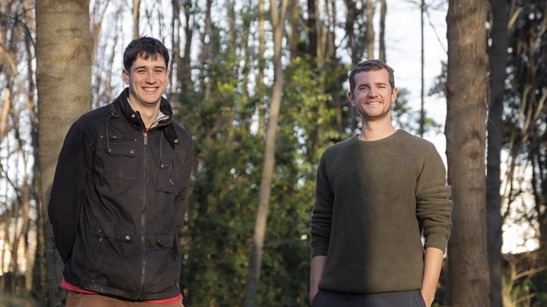 Jan Tresserras (a l'esquerra) i Galdric Mossoll (a la dreta)