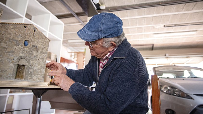 “En veure-les als cims, les imaginava a casa”