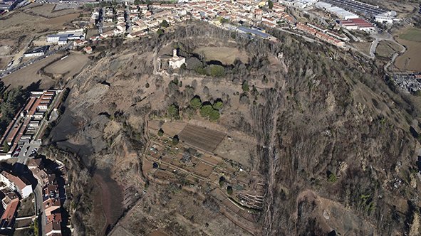 El volcà del Montsacopa