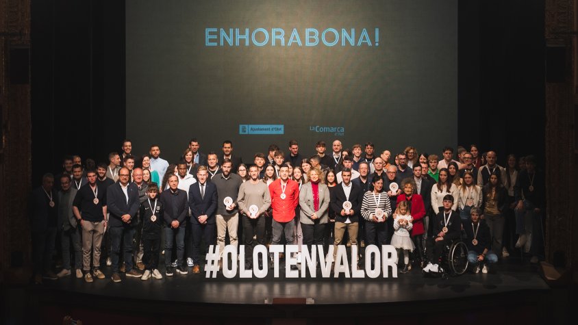 La foto de família de la gala | Pau González