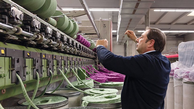 El responsable de vendes de l’empresa Hilosa, Nani Sala.