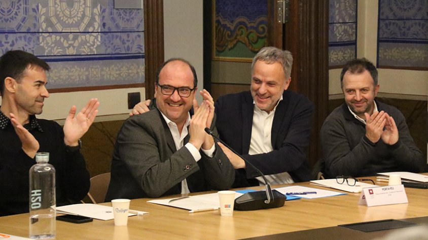 Albert Danés pren possessió del càrrec de president del Consell Comarcal de la Garrotxa amb el suport de Junts, ERC i Estimem les Planes.