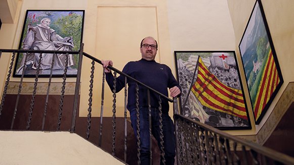 Albert Danés, nou president del Consell Comarcal de la Garrotxa.