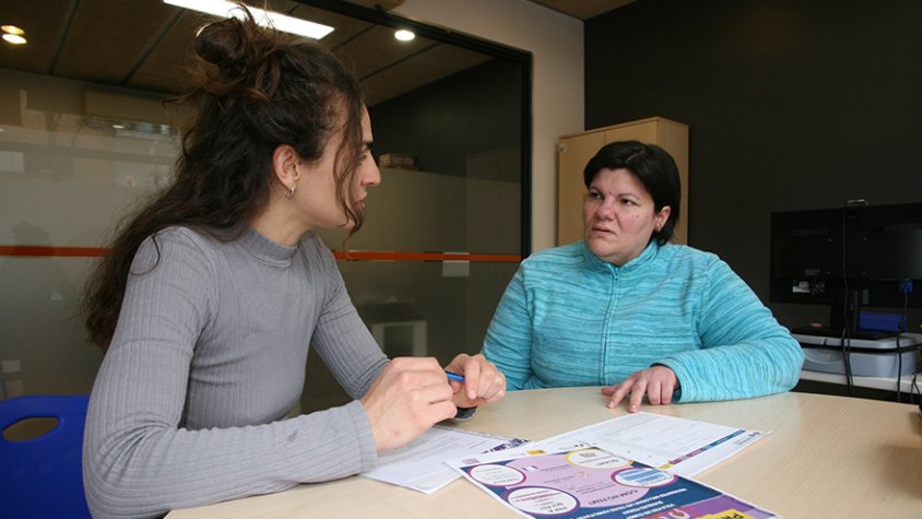 La Gemma Sigona va formar part l'any passat del programa SARA, un itinerari que promou la inserció laboral i les habilitats de les dones en situació de vulnerabilitat.