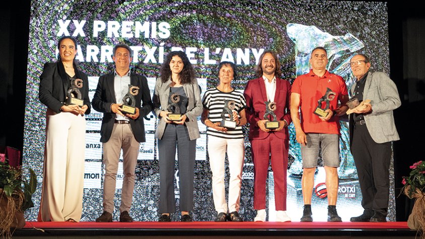 El talent garrotxí del 2025, va reunir-se dijous passat al restaurant La Deu durant la celebració de la Nit del Garrotxí de l’Any.